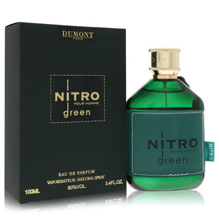 Dumont Nitro Green by Dumont Paris Eau De Parfum Spray 3.4 oz for Men - The Melanated's Fundamentals