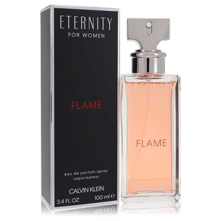 Eternity Flame by Calvin Klein Eau De Parfum Spray 3.4 oz for Women - The Melanated's Fundamentals