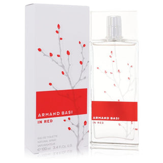 Armand Basi in Red by Armand Basi Eau De Toilette Spray 3.4 oz for Women