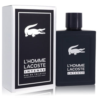 Lacoste L'homme Intense by Lacoste Eau De Toilette Spray 3.3 oz for Men