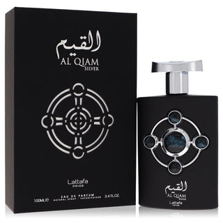 Lattafa Pride Al Qiam Silver by Lattafa Eau De Parfum Spray (Unisex) 3.4 oz for Men