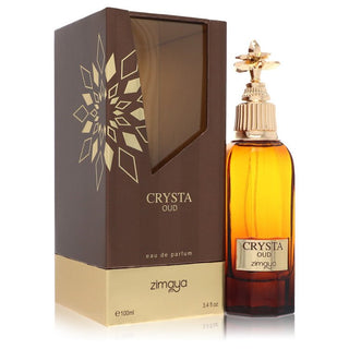 Afnan Zimaya Crysta Oud by Afnan Eau De Parfum Spray (Unisex) 3.4 oz for Men