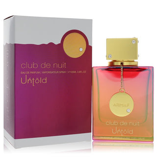 Club De Nuit Untold by Armaf Eau De Parfum Spray (Unisex) 3.6 oz for Women