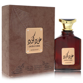 Lattafa Asdaaf Oud Code by Lattafa Eau De Parfum Spray (Unisex) 3.4 oz for Men